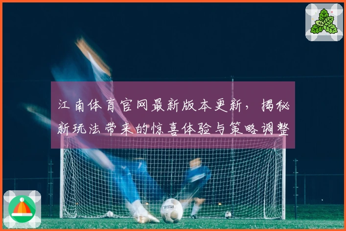 江南体育官网最新版本更新，揭秘新玩法带来的惊喜体验与策略调整
